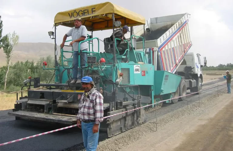 Heavy equipment used in construction