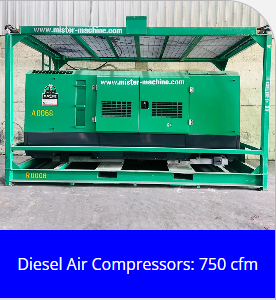 Diesel Air Compressor 750 CFM